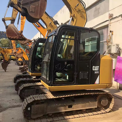 Cat 307E Maquina de rastreo 6800 KG C2.6 DI Motor turbo original Excavador pequeño usado