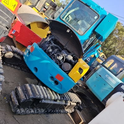 Excavadora Kubota U-35 usada con zapatos de segunda mano y motor D1703-E4