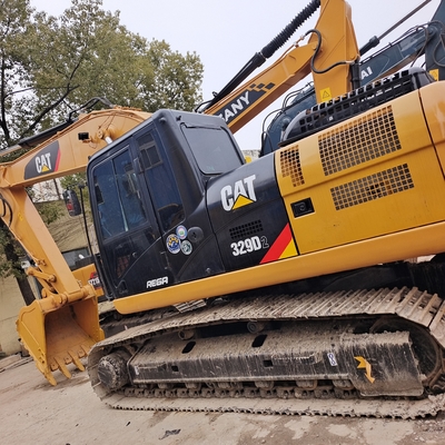 29240 KG Usado Cat 329d Excelente Excavadora Crawler 329 para sus proyectos de construcción