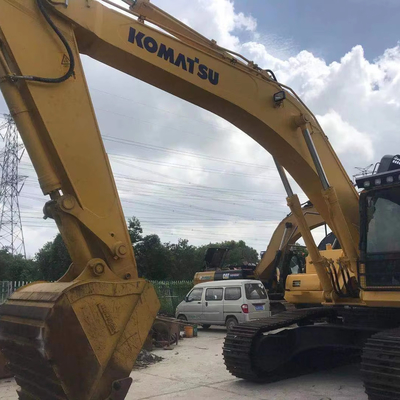 Excavadora Komatsu PC350-7 usada en Japón con válvula hidráulica original y zapatillas de pista