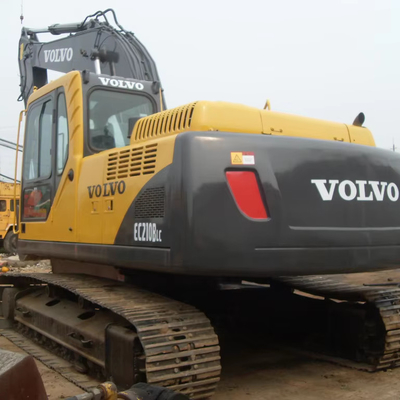 Excavadora de excavadora hidráulica Volvo EC210 con motor Cummins B5.9-C de capacidad de 1.25 cubos