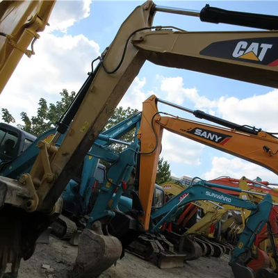 La excavadora de excavadores de gatos usados Good Cat 312D Crawler Excavadora en un